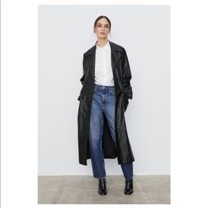 ZARA 90’s ZW PREMIUM RELAXED MOM JEANS IN AUSTIN BLUE